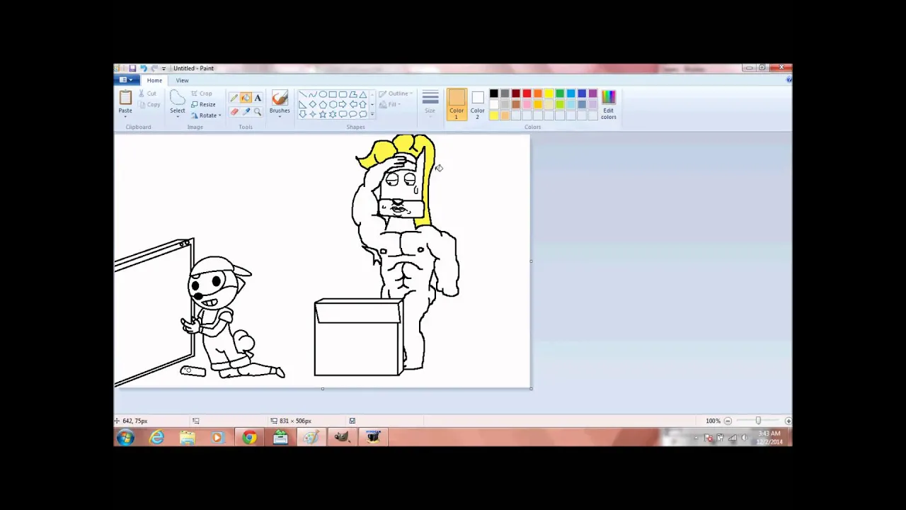 Watch me draw a Bardonic picture!